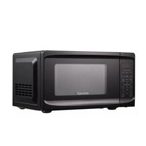 Kenmore Black Microwave Oven with Digital Control Panel